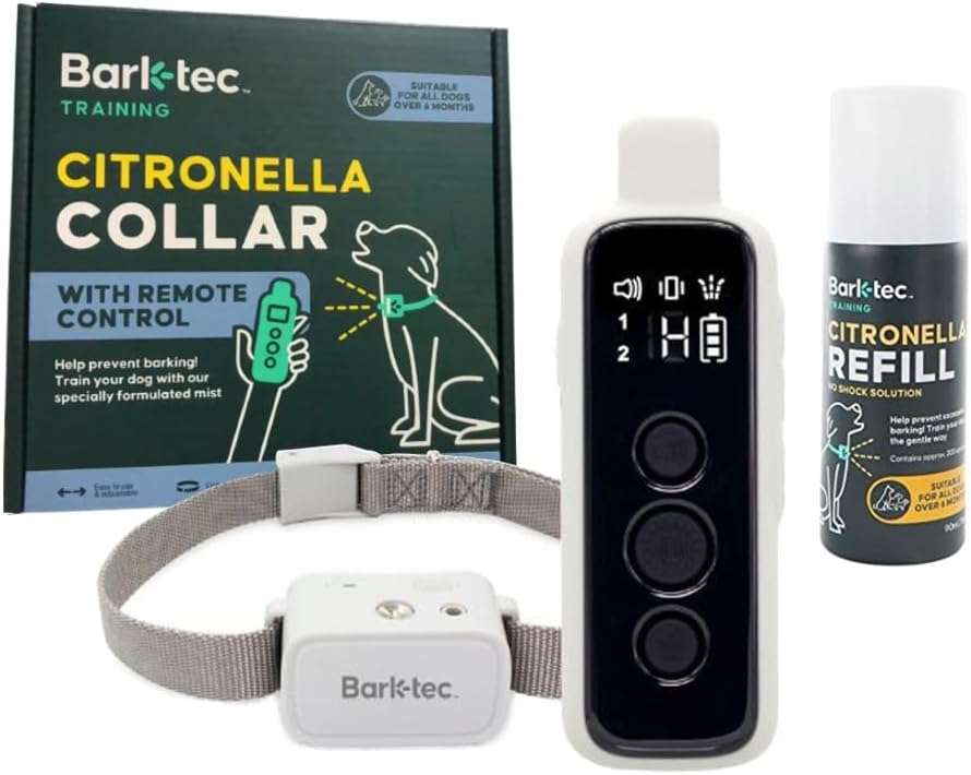 Citronella spray best sale collar with remote