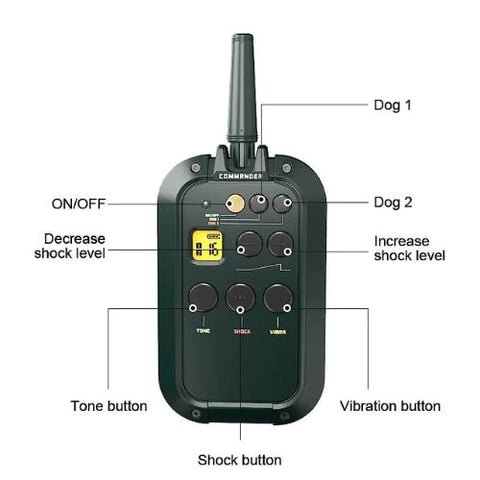 Extra Remote - Houndware HW900 Waterproof Outdoor Remote Dog Training Collar