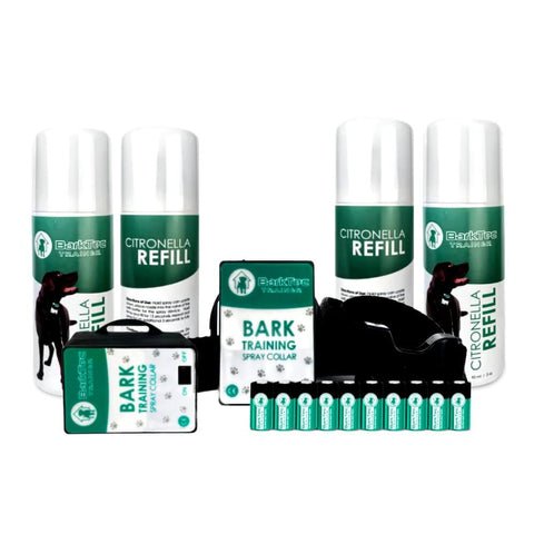Barktec BT-100 Multi-Pet Citronella Spray Collar for 2 Dogs