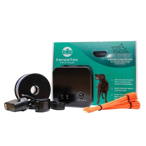 Advanced Rechargeable Hidden Fence Dog Training System - Wide Range Coverage up to 100 Acres